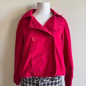 Vintage No Boundaries Red Jacket Y2K Size...